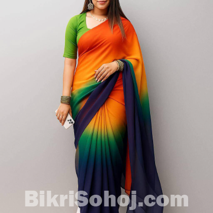 Rongdhonu Georgette sharee